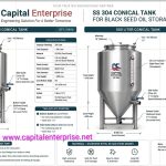 SS304 CONICAL TANK