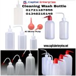 Cleaning Wash Bottle,Air Blower Pump(Solvent/Chemial)